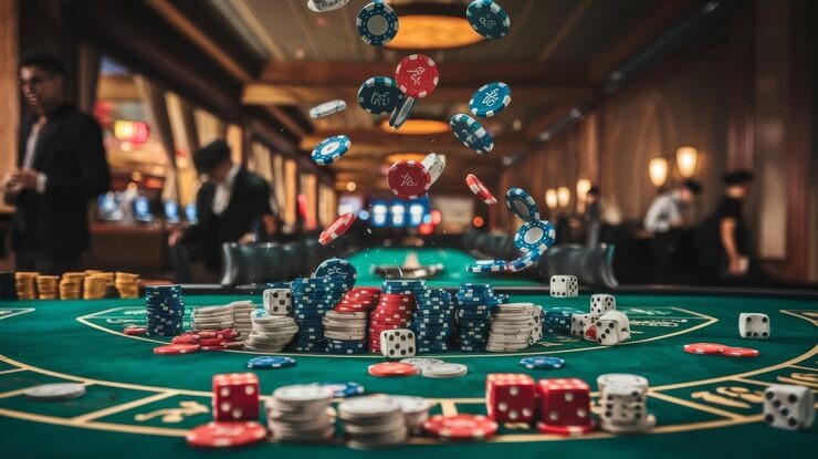 Mid-range Teen Patti table